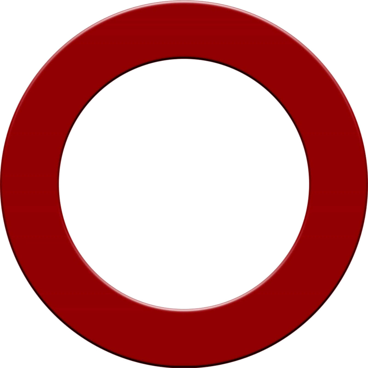 Dartboard Accessories - Designa - Dartboard Surrounds - Pro - Heavy Duty - Plain Red