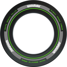 Winmau - Advance Dartboard Surround - Black & Green