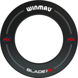 Winmau - Black PDC Blade 6 Dartboard Surround -