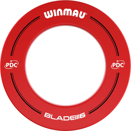 Winmau - Red PDC Blade 6 Dartboard Surround -