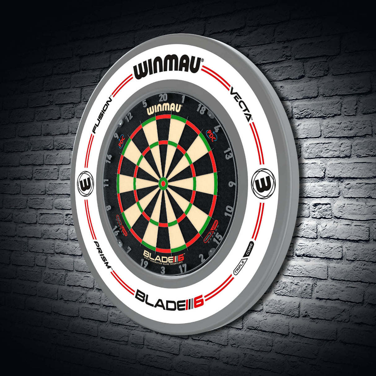 Winmau - Pro Line White Dartboard Surround -
