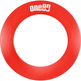 One80 - 1 Piece Dartboard Surround - Red