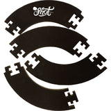Shot - 4 Piece Black Dartboard Surround -