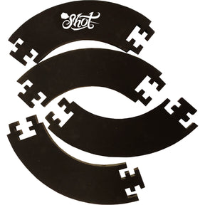 Shot - 4 Piece Black Dartboard Surround -