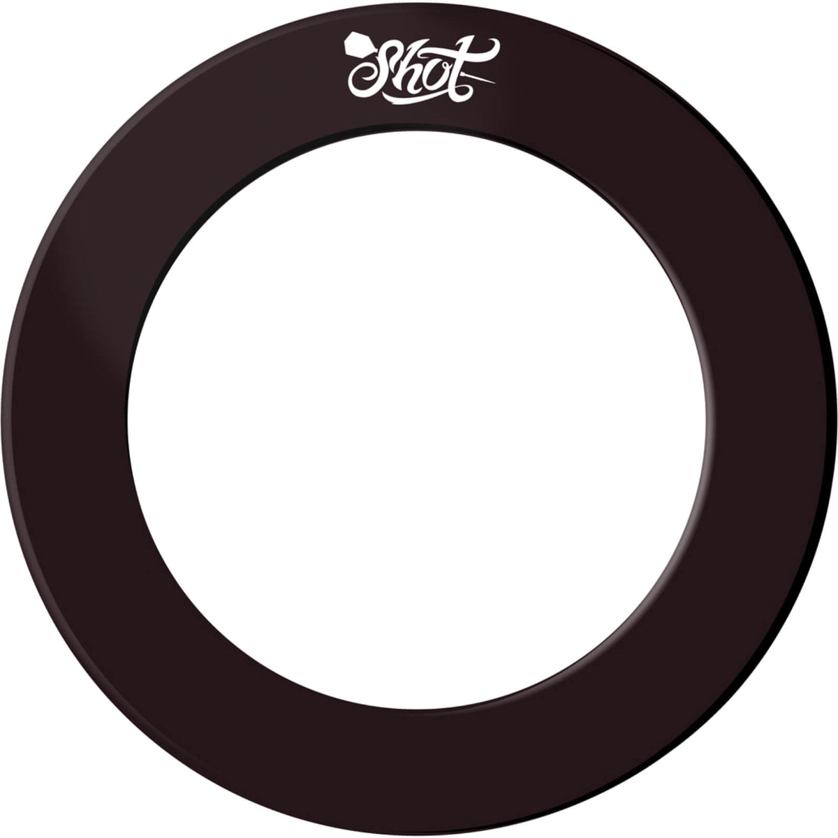 Dartboard Accessories - Shot - 4 Piece Black Dartboard Surround