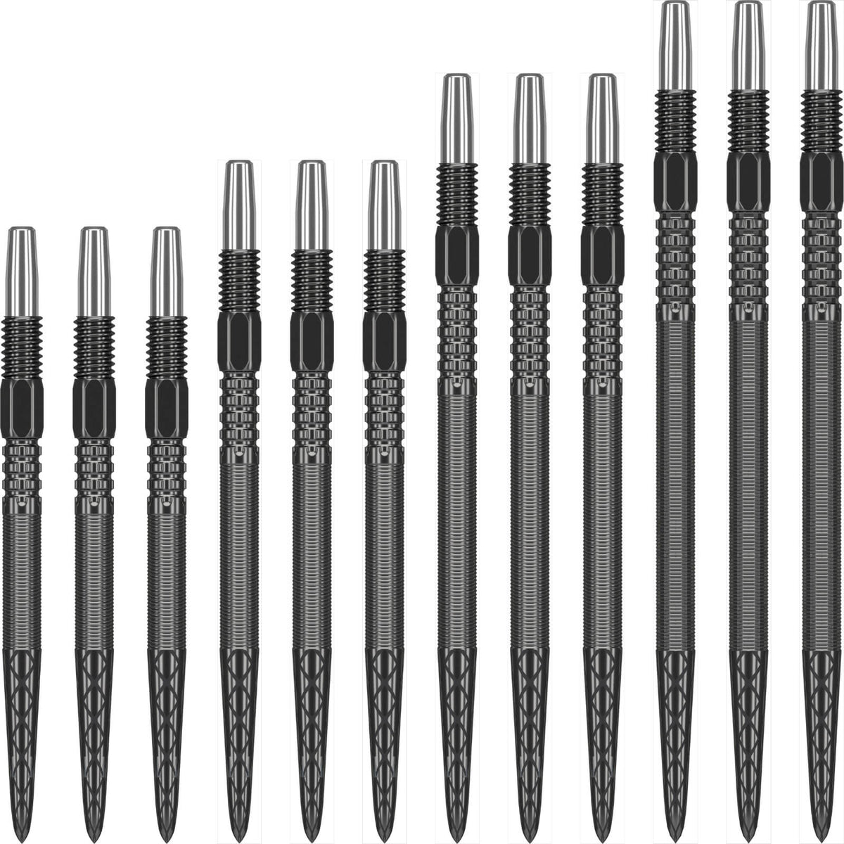 Point Accessories - Target - Swiss DX Dart Points - 26mm 30mm 35mm 40mm Black / 26mm