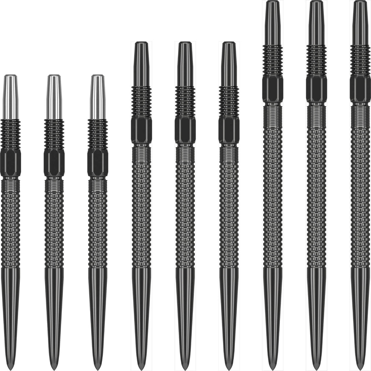 Target - Swiss GRD Dart Points - 26mm 30mm 35mm - Black / 26mm