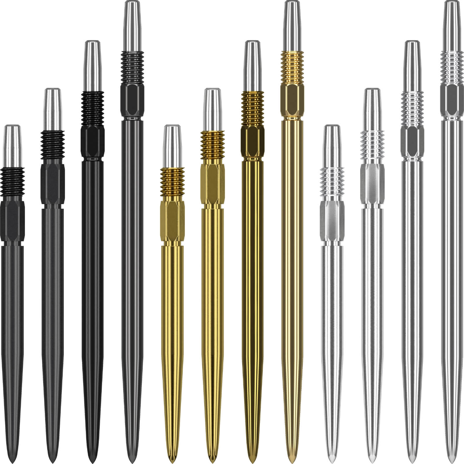 Target - Swiss Plain Dart Points - 26mm 30mm 35mm 40mm