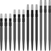 Target - Swiss Plain Dart Points - 26mm 30mm 35mm 40mm - Black / 26mm