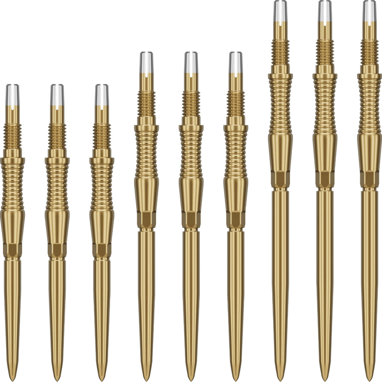 Target - Swiss Storm RST Dart Points - 30mm 35mm 42mm - Gold / 30mm