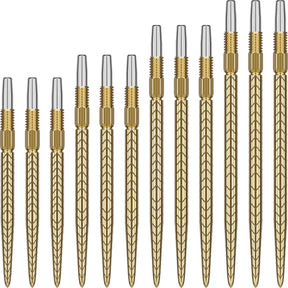 Target - Swiss RVE Dart Points - 26mm 30mm 35mm 40mm - Gold / 26mm