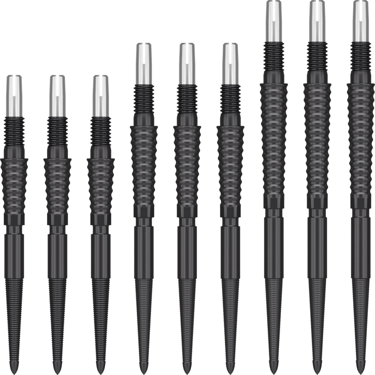 Target - Swiss Storm LNC Dart Points - 26mm 30mm 35mm - Black / 26mm