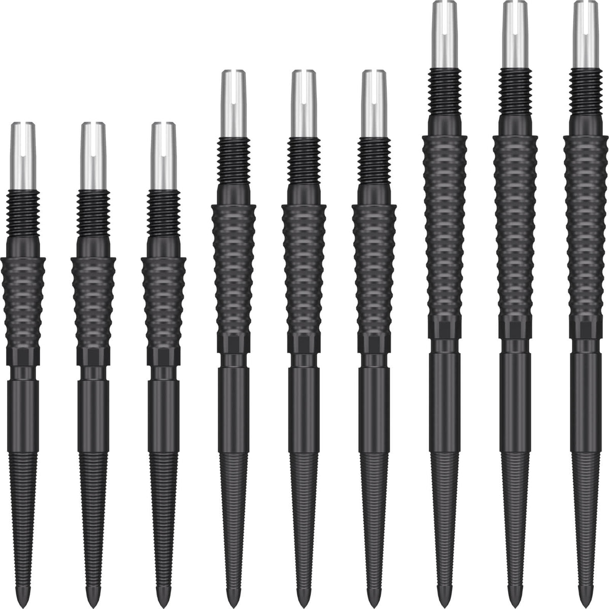 Point Accessories - Target - Swiss Storm LNC Dart Points - 26mm 30mm 35mm Black / 26mm