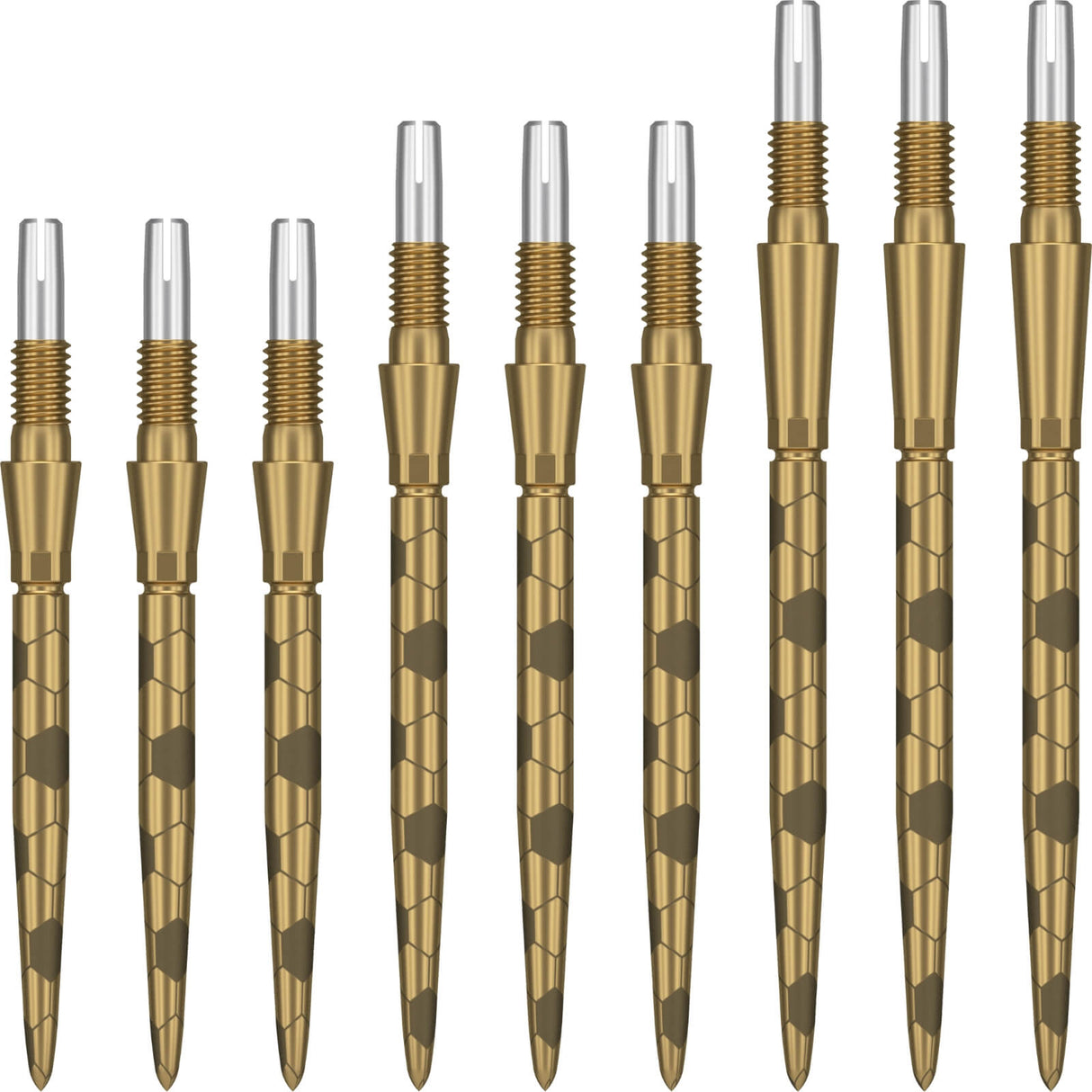 Target - Swiss Storm Onyx Dart Points - 26mm 30mm 35mm - Gold / 26mm