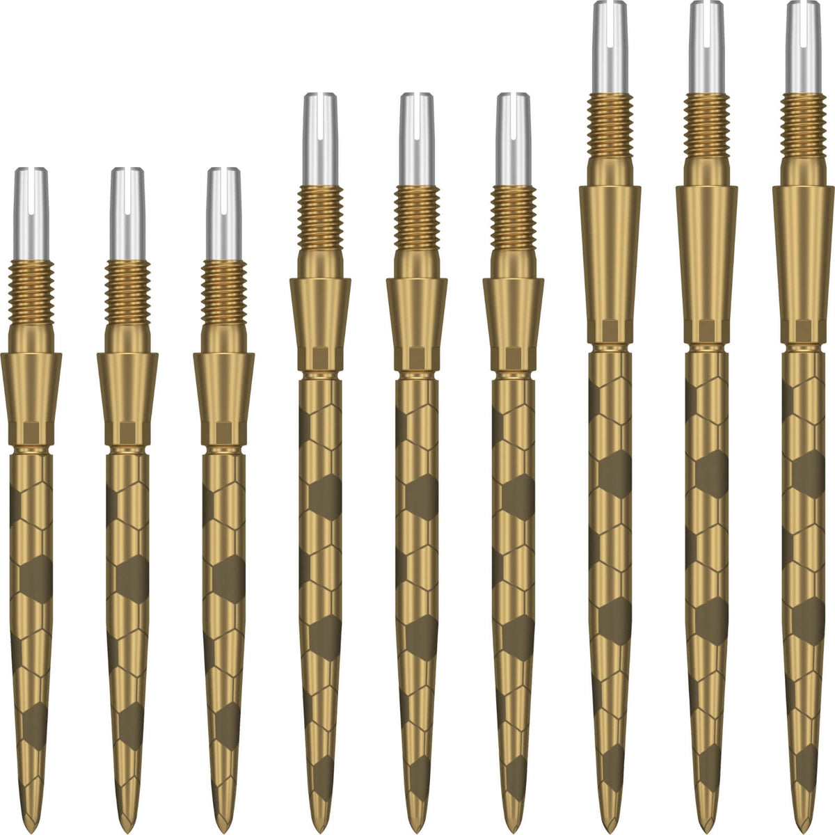 Point Accessories - Target - Swiss Storm Onyx Dart Points - 26mm 30mm 35mm Gold / 26mm