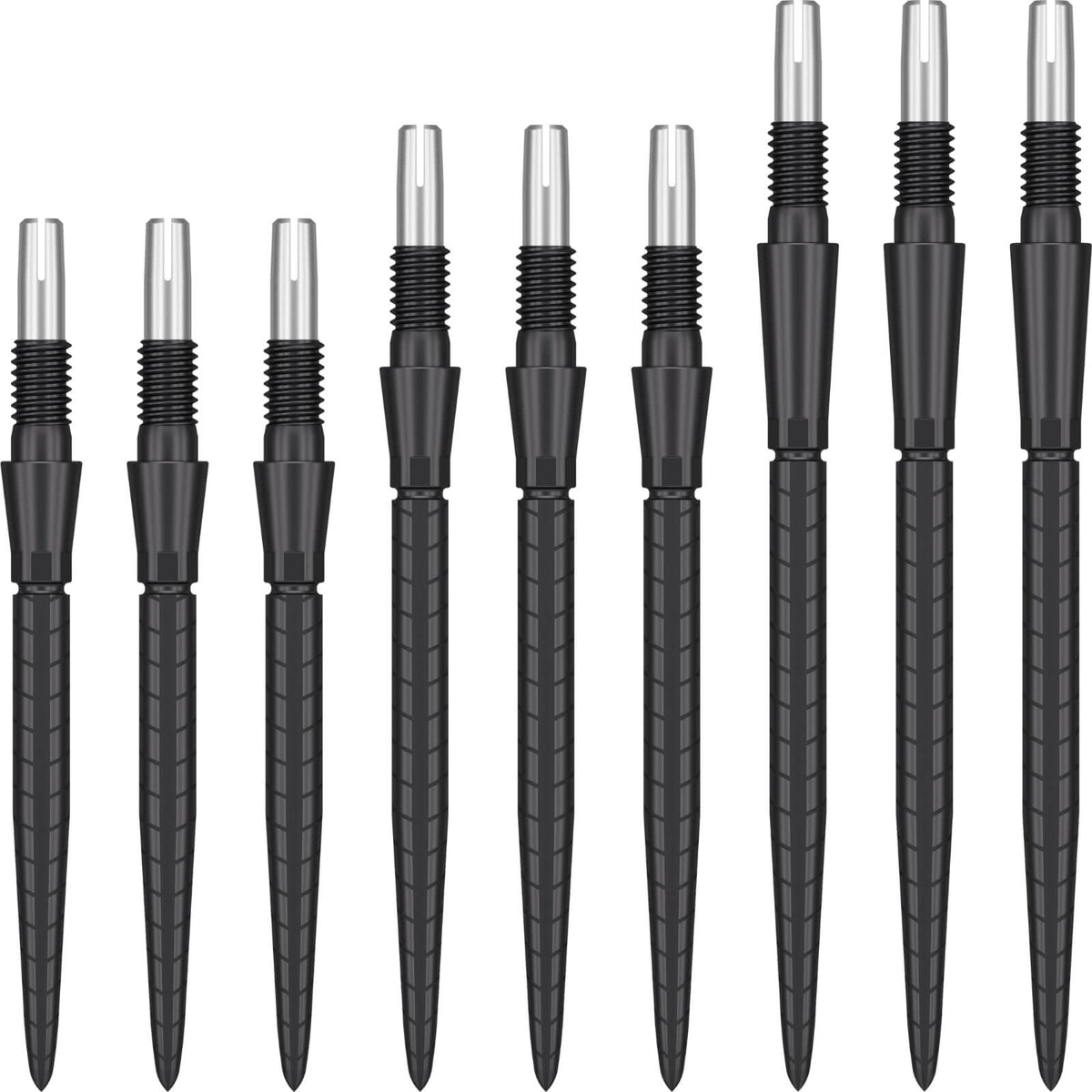 Point Accessories - Target - Swiss Storm Quartz Dart Points - 26mm 30mm 35mm Black / 26mm