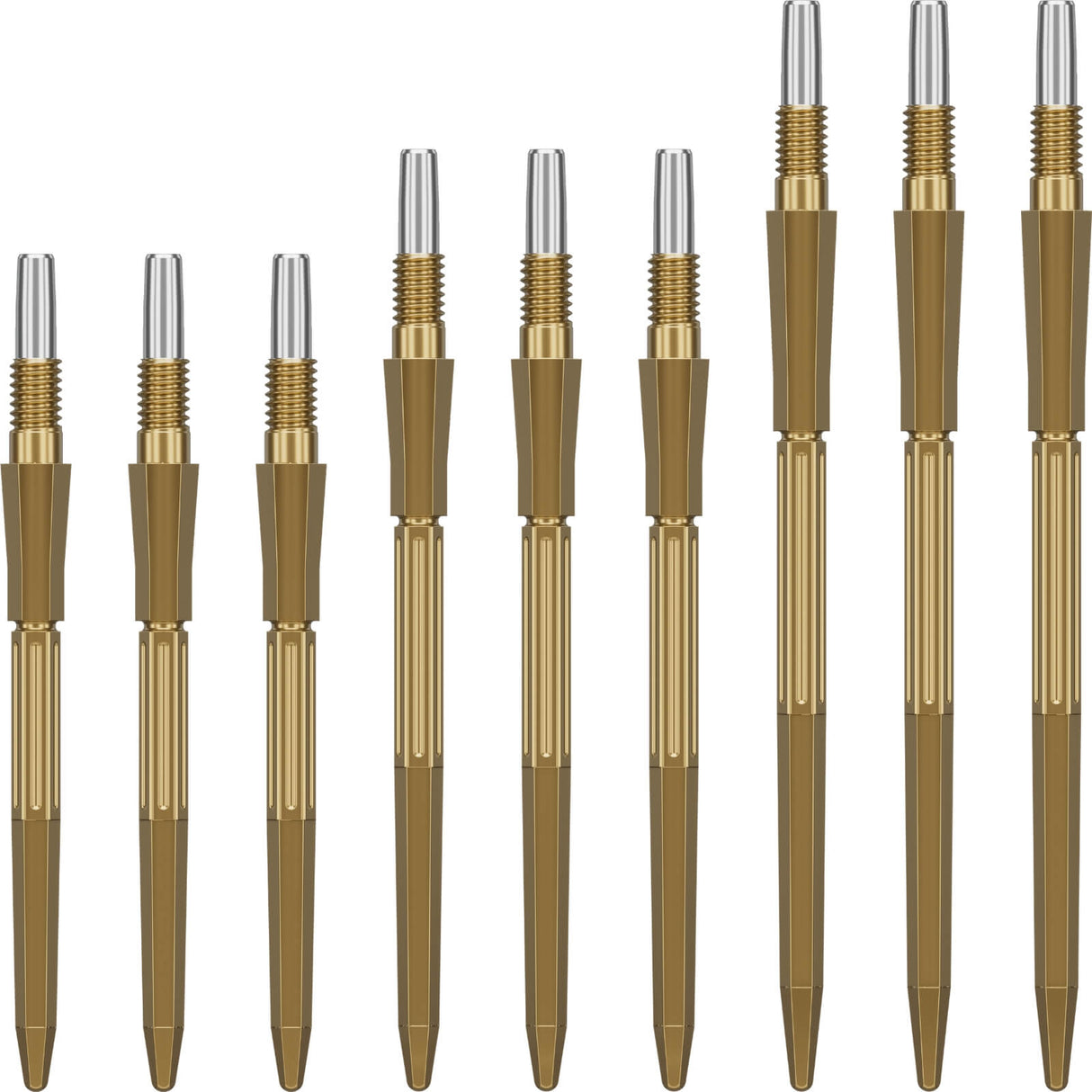 Target - Swiss Storm Elysian Archetype 43 Dart Points - 30mm 35mm 42mm - Gold / 30mm