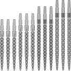Target - Swiss Diamond Pro Dart Points - 26mm 30mm 35mm 40mm - Silver / 26mm