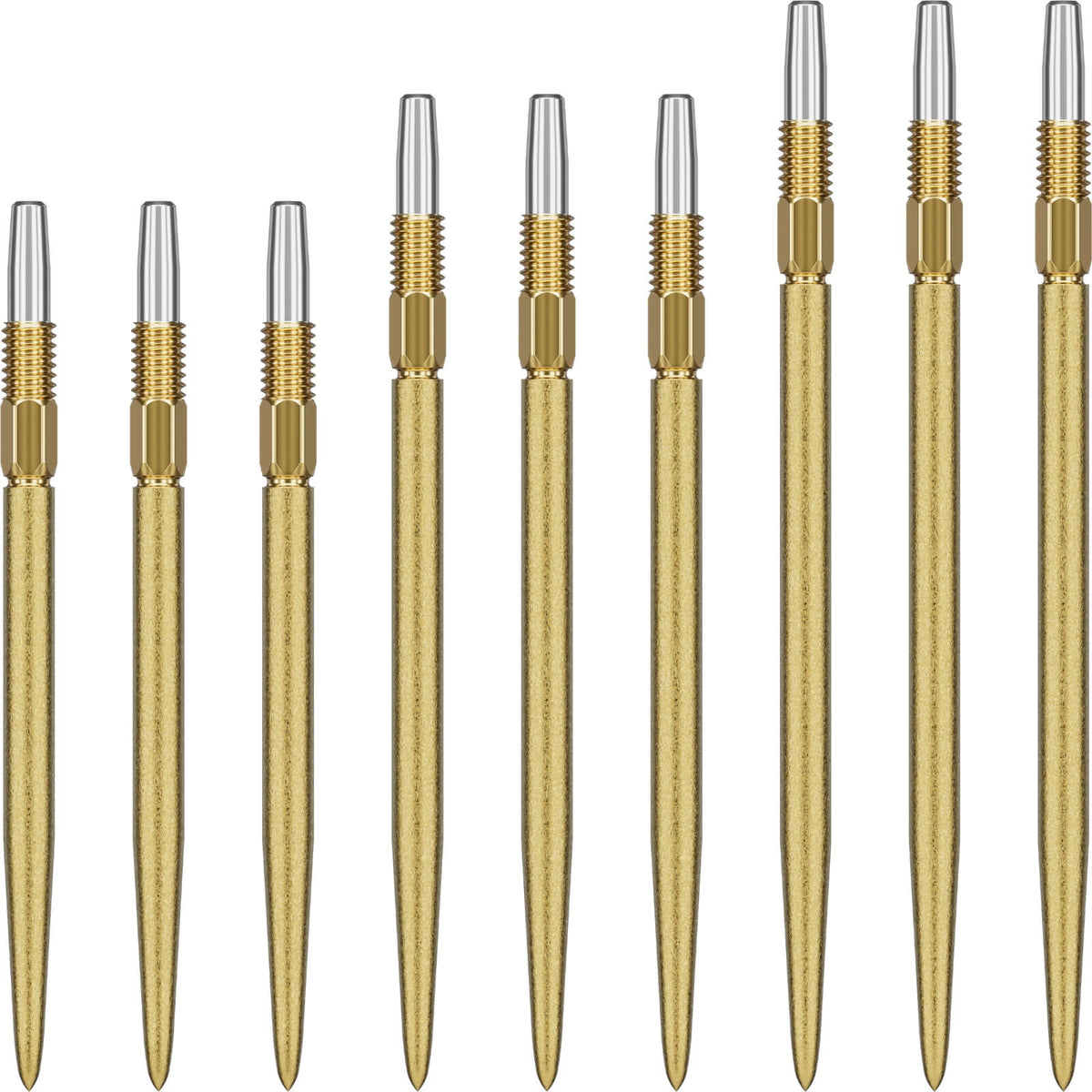 Point Accessories - Target - Swiss SLK Dart Points - 30mm 35mm 42mm Gold / 30mm