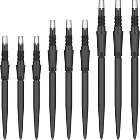 Target - Swiss Storm Nano Dart Points - 26mm 30mm 35mm - Black / 26mm