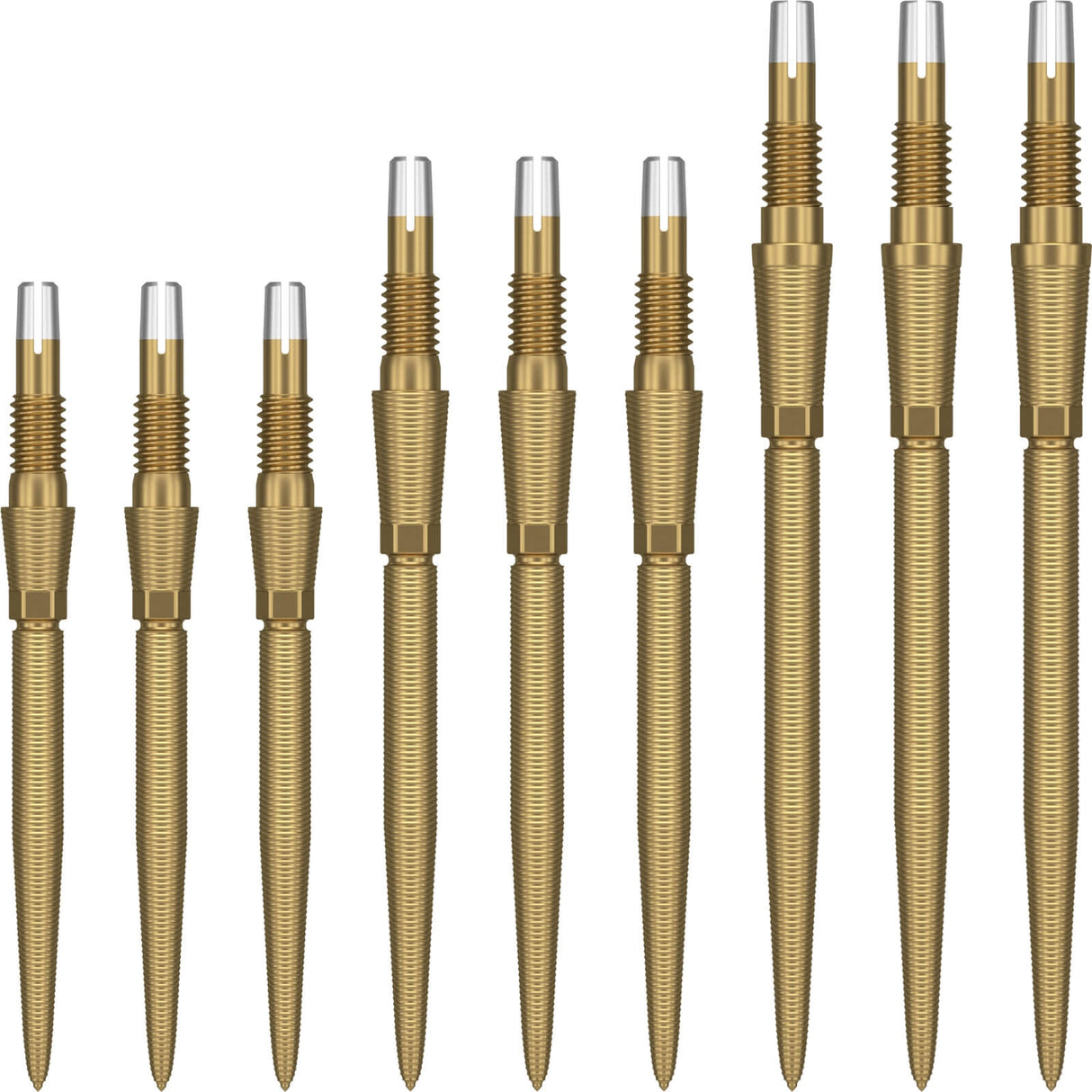 Target - Swiss Storm Nano Dart Points - 26mm 30mm 35mm - Gold / 26mm