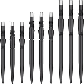 Target - Swiss Storm Plain Dart Points - 26mm 30mm 35mm - Black / 26mm