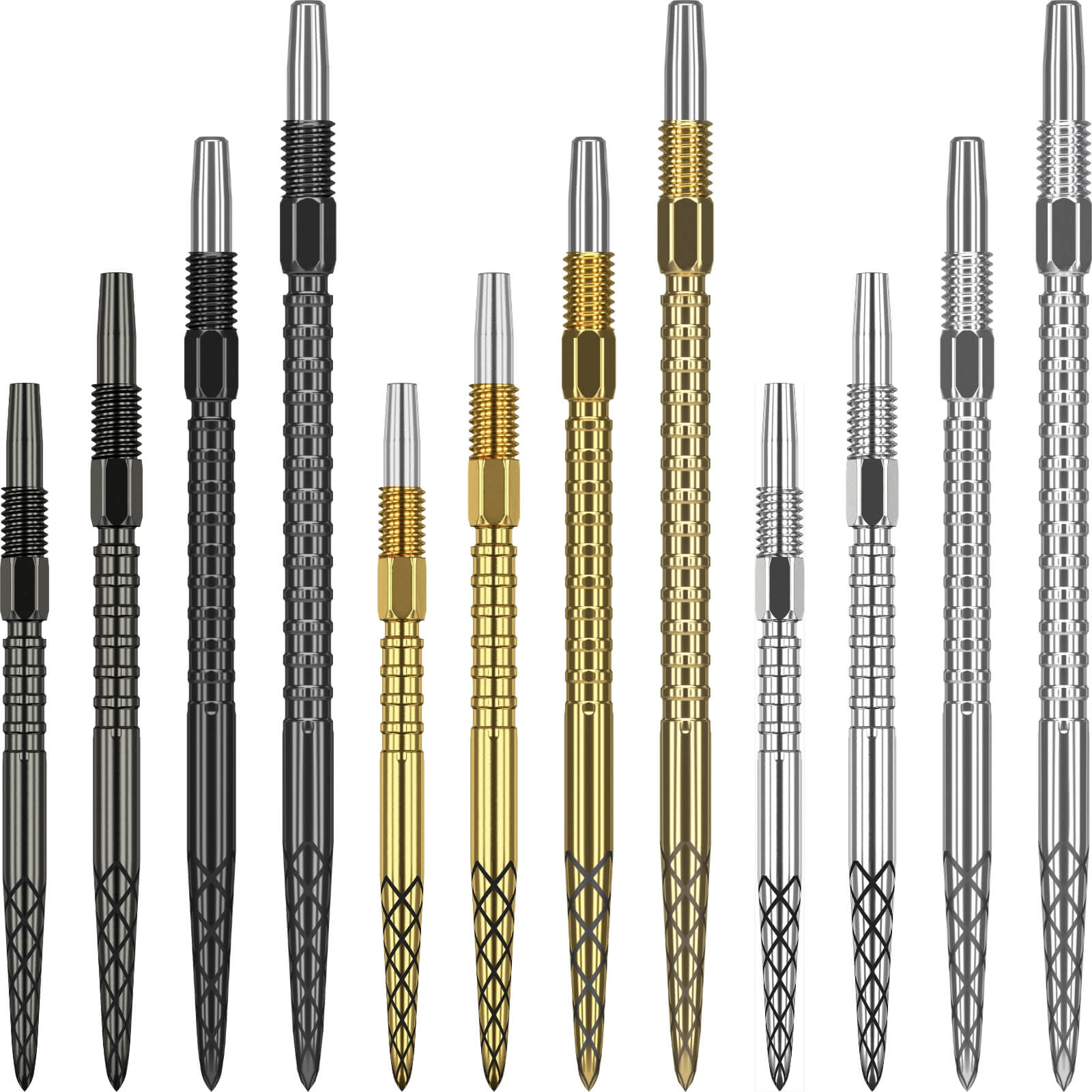 Point Accessories - Target - Swiss DS Dart Points - 26mm 30mm 35mm 40mm 