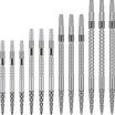 Target - Swiss DS Dart Points - 26mm 30mm 35mm 40mm - Silver / 26mm