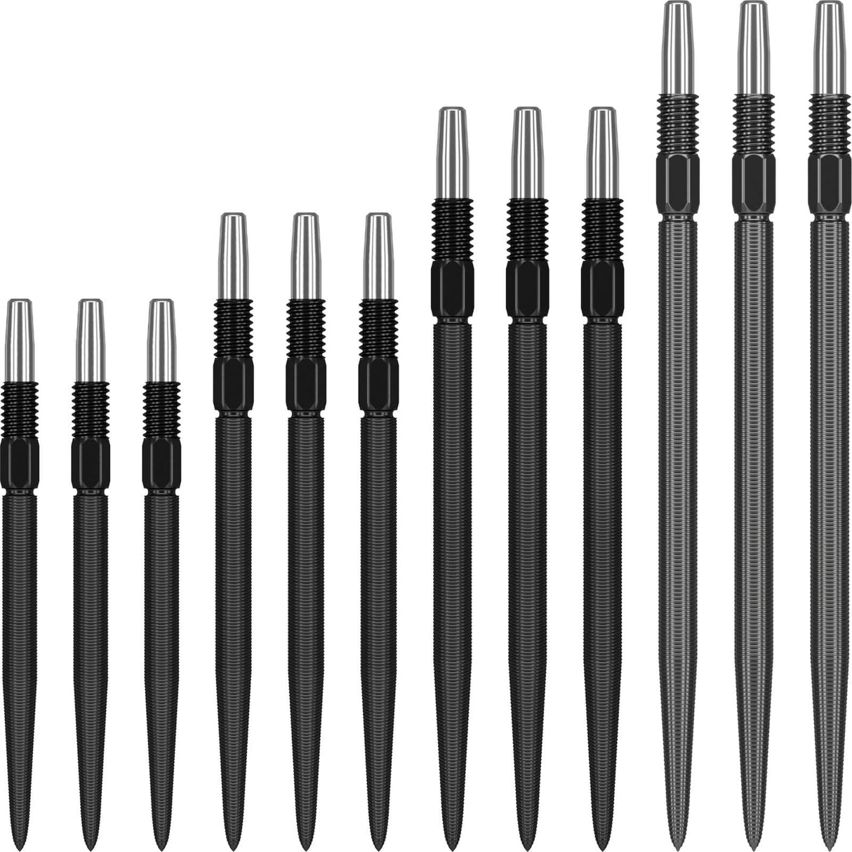 Target - Swiss Nano Dart Points - 26mm 30mm 35mm 40mm - Black / 26mm