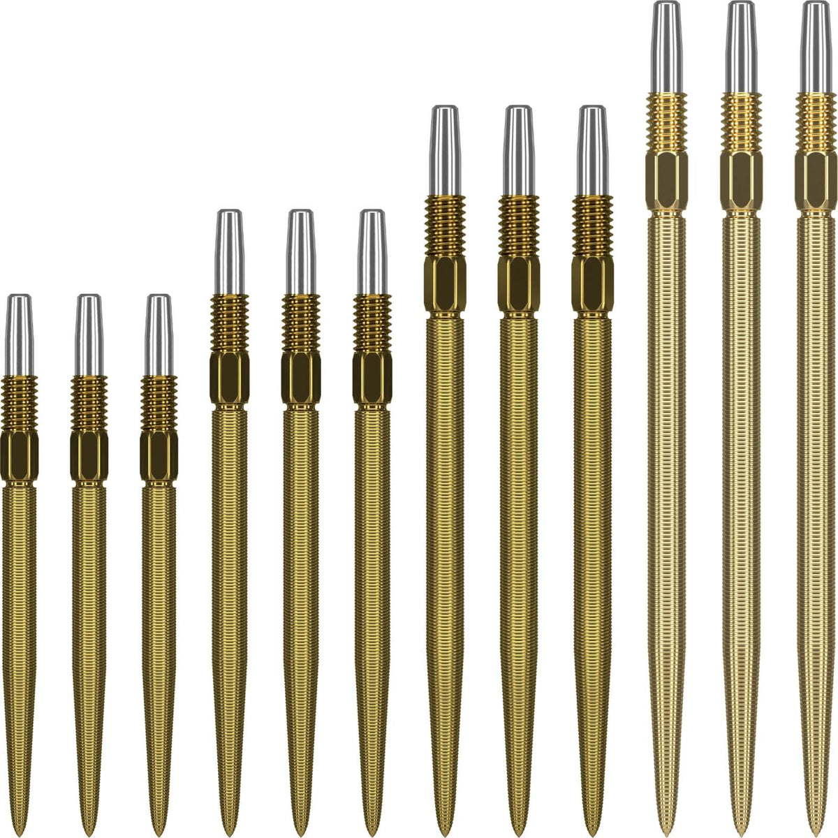 Point Accessories - Target - Swiss Nano Dart Points - 26mm 30mm 35mm 40mm Gold / 26mm