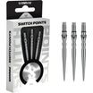 Winmau - Switch Grooved Dart Points - 26mm 30mm 40mm - Silver / 26mm