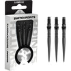 Winmau - Switch Wave Dart Points - 26mm 30mm 40mm - Black / 26mm