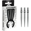 Winmau - Switch Wave Dart Points - 26mm 30mm 40mm - Silver / 26mm
