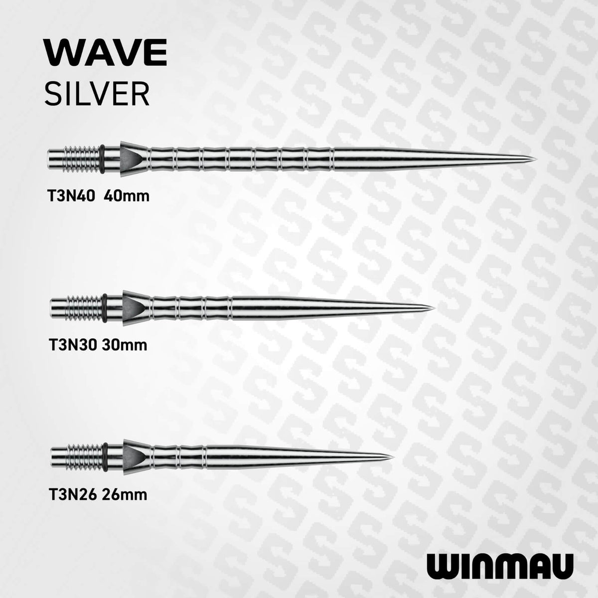 Winmau - Switch Wave Dart Points - 26mm 30mm 40mm