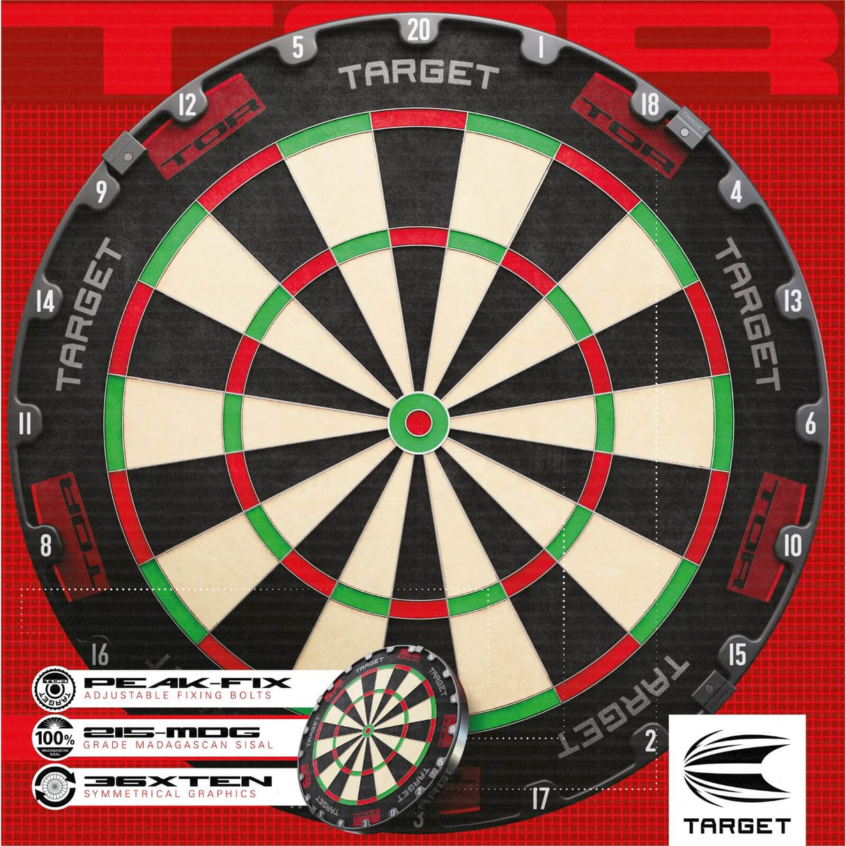 Target - TOR Professional Dartboard -