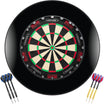 Target - TOR Dartboard & Surround Ready to Play Bundle - Black