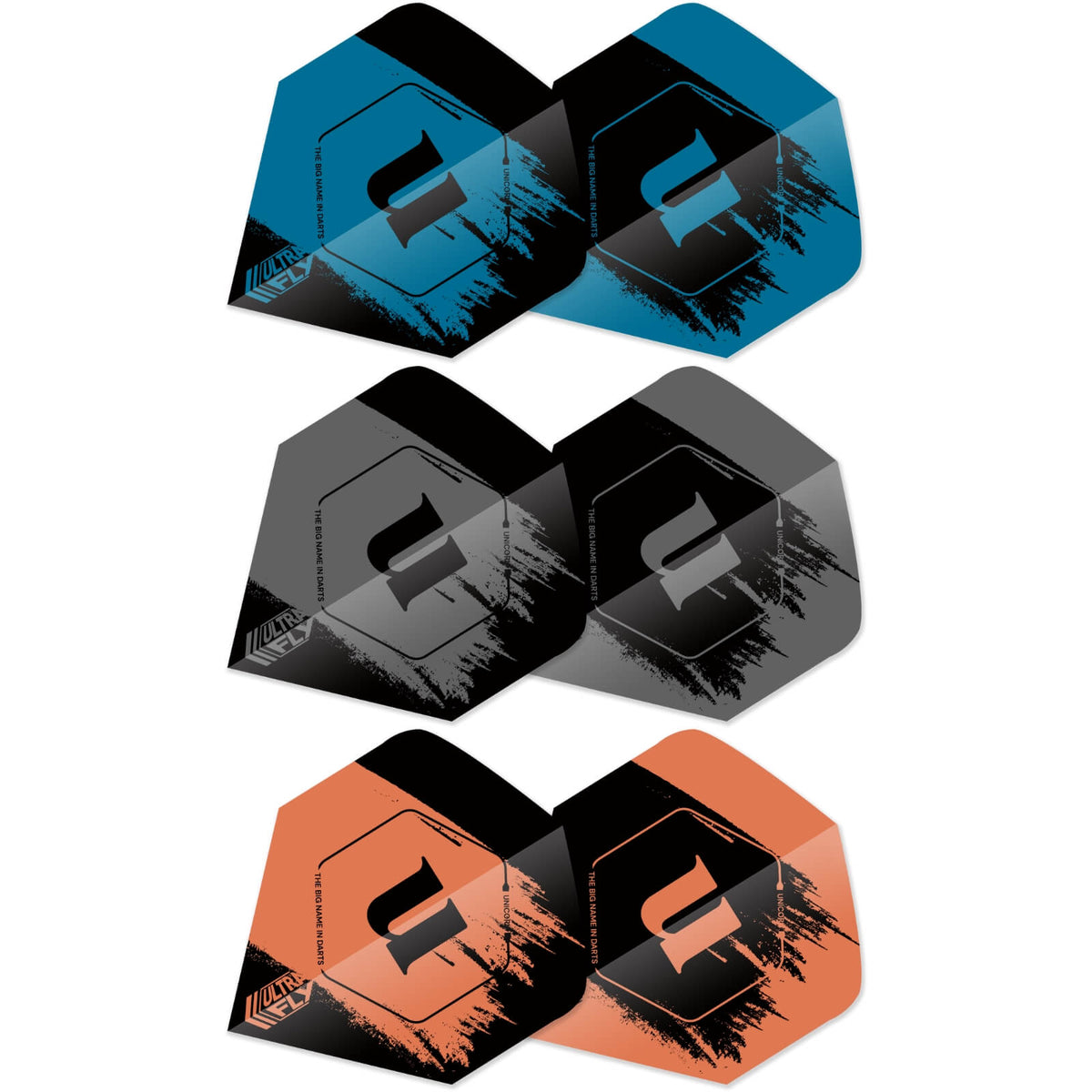 Dart Flights - Unicorn - Team Unicorn - Big Wing Dart Flights 