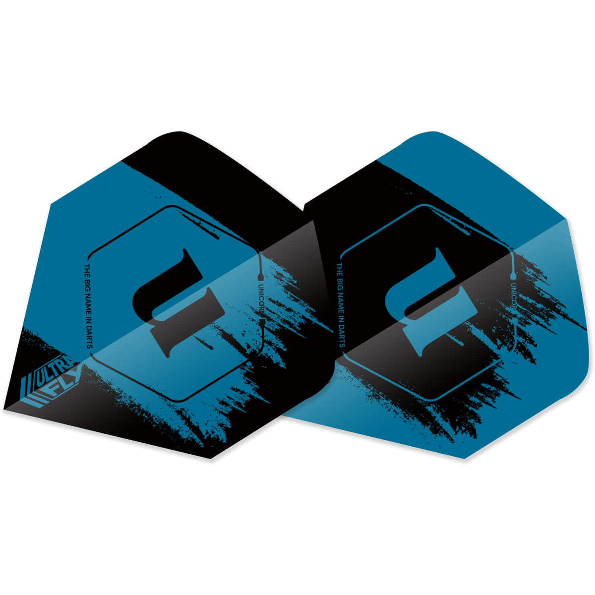 Dart Flights - Unicorn - Team Unicorn - Big Wing Dart Flights Blue