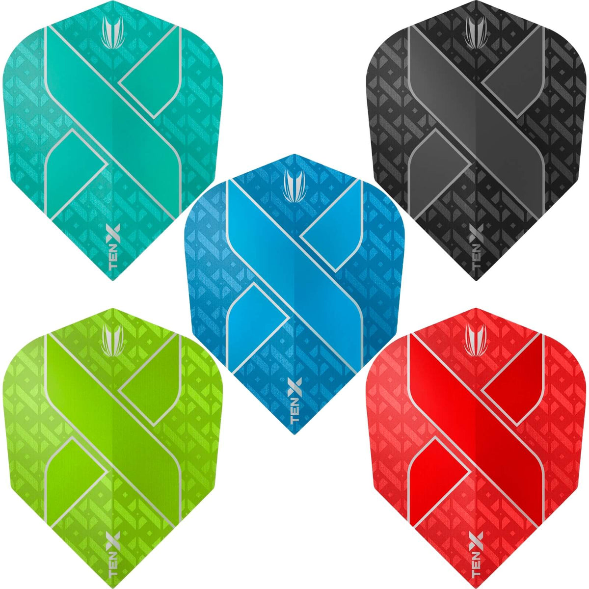 Dart Flights - Target - Ten-X - Small Standard Dart Flights 