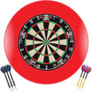 Tex - Titan Dartboard & Surround Ready to Play Bundle - Red