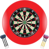 Tex - Titan Dartboard & Surround Ready to Play Bundle - Red