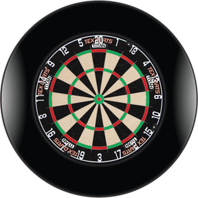 Tex - Titan Dartboard & Surround Bundle - Black