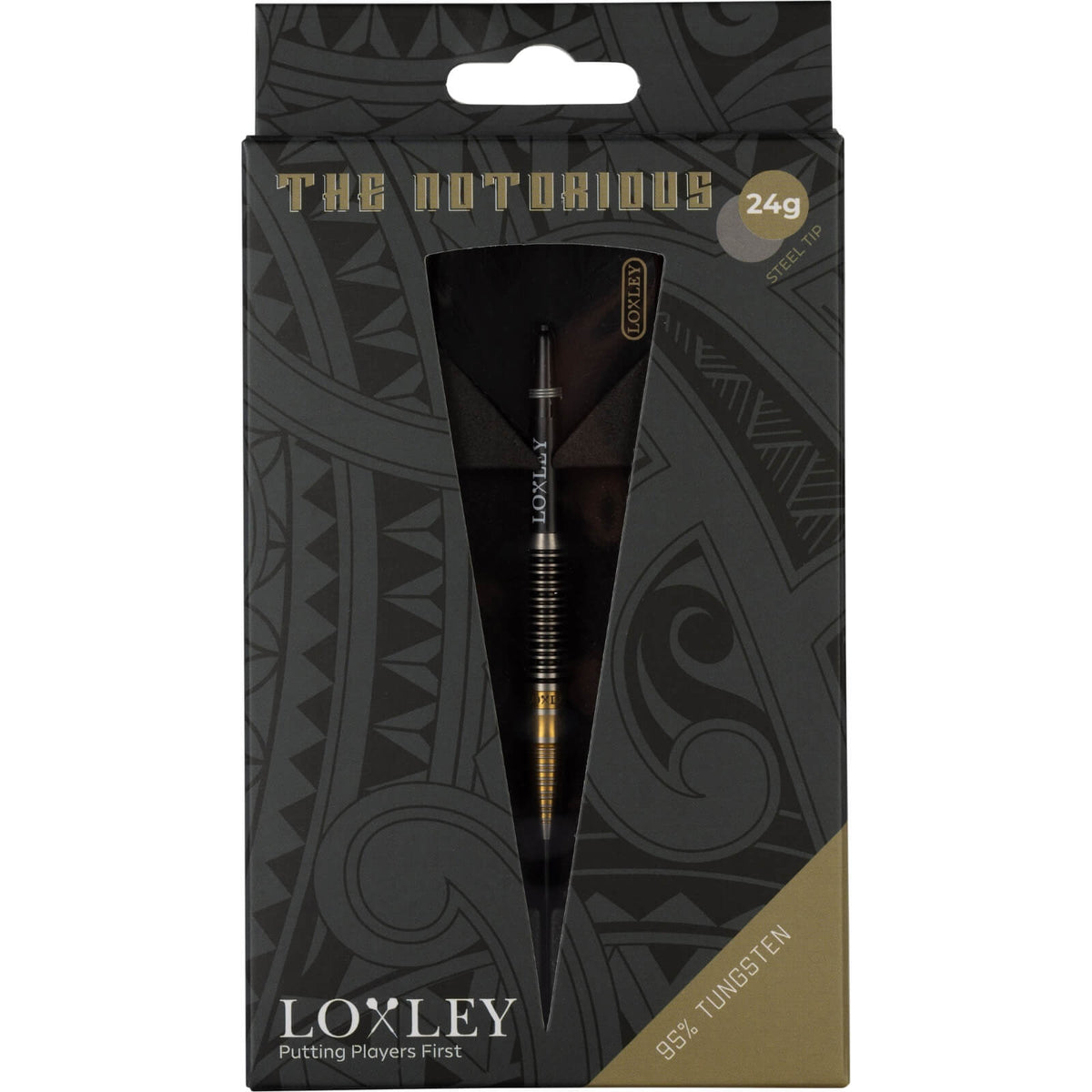 Loxley - Notorious Darts - Steel Tip - 95% Tungsten - 22g 24g
