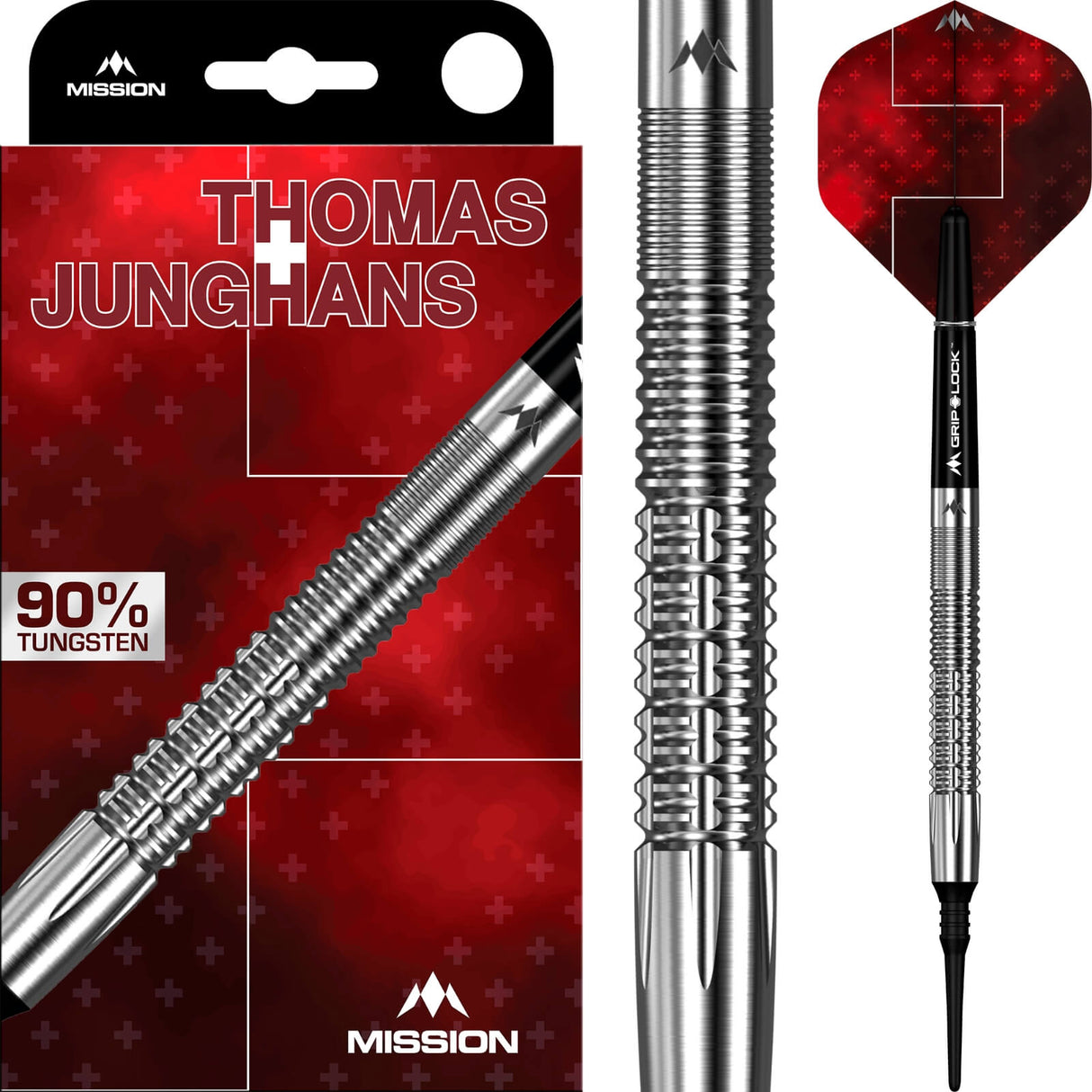Mission - Thomas Junghans Darts - Soft Tip - 90% Tungsten - 20g -