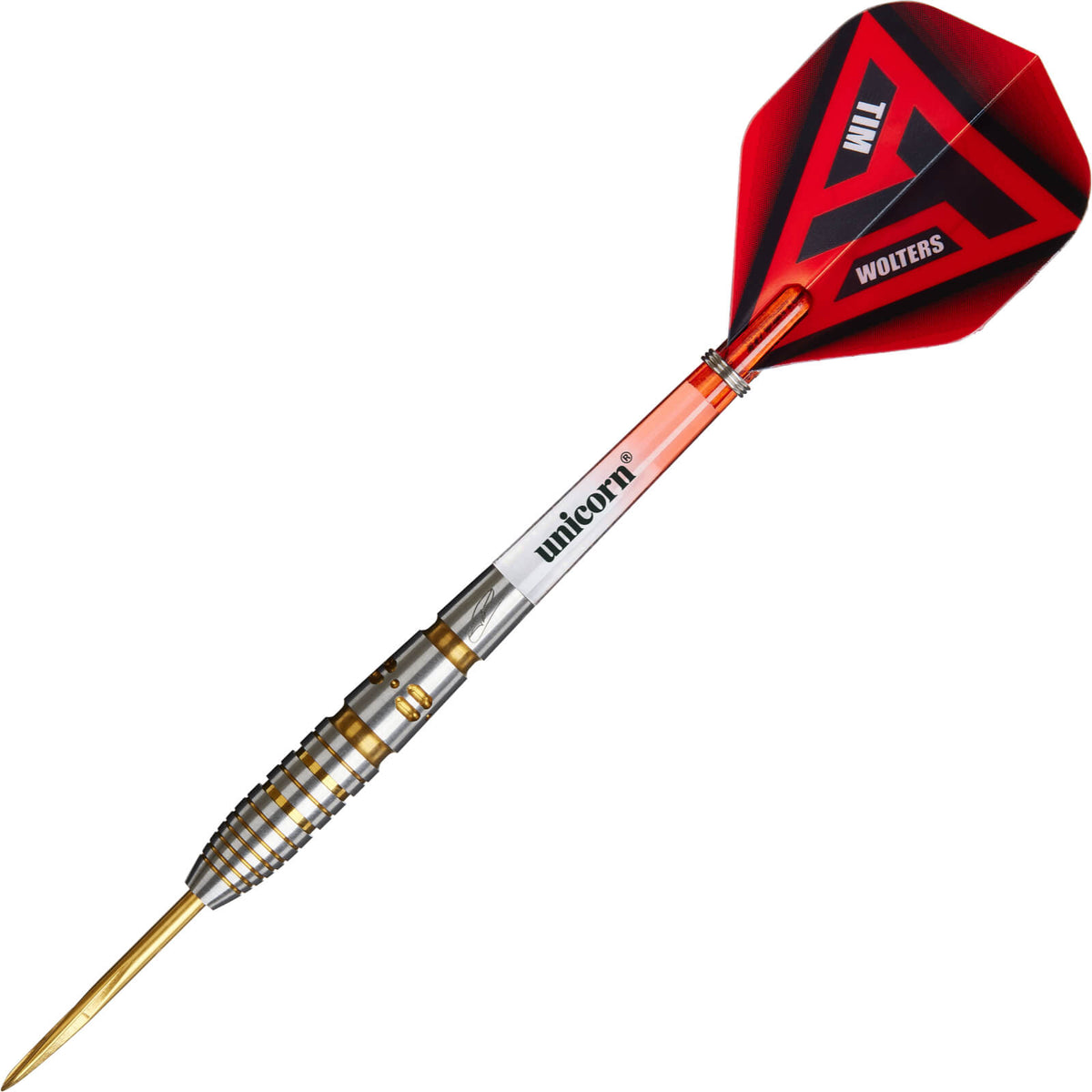 Darts - Unicorn - Tim Wolters Darts - Steel Tip - 90% Tungsten - 24g