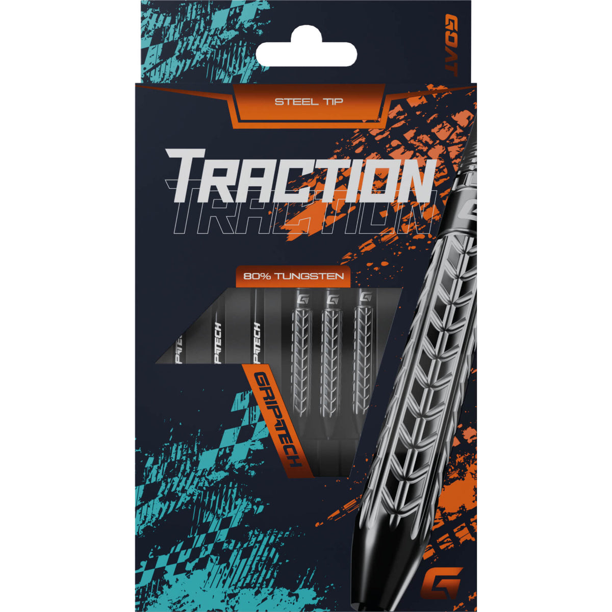 Darts - GOAT - Traction Darts - Steel Tip - 80% Tungsten - 22g 24g