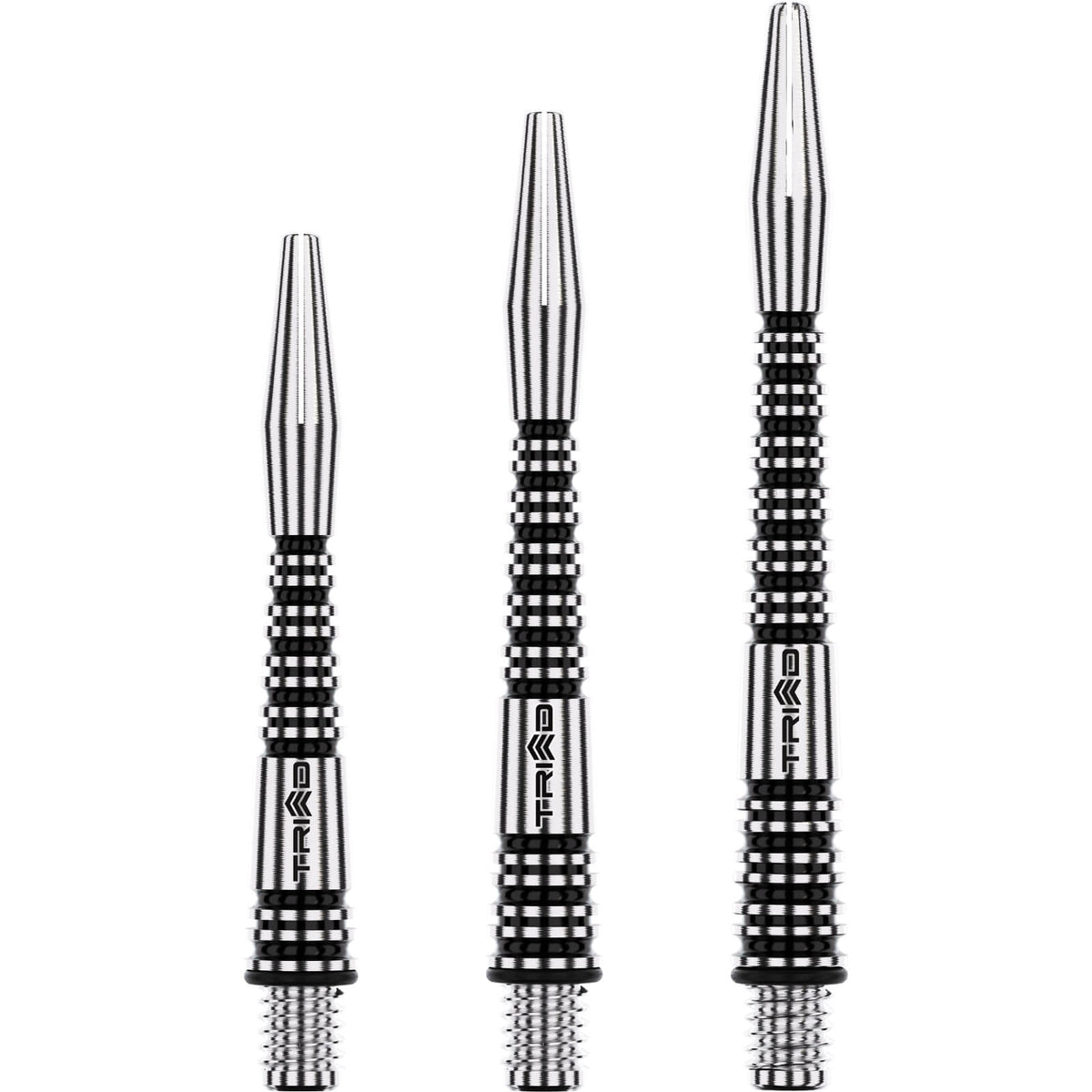Dart Shafts - Winmau - Triad RX - Aluminium Dart Shafts Short (35mm) / Black