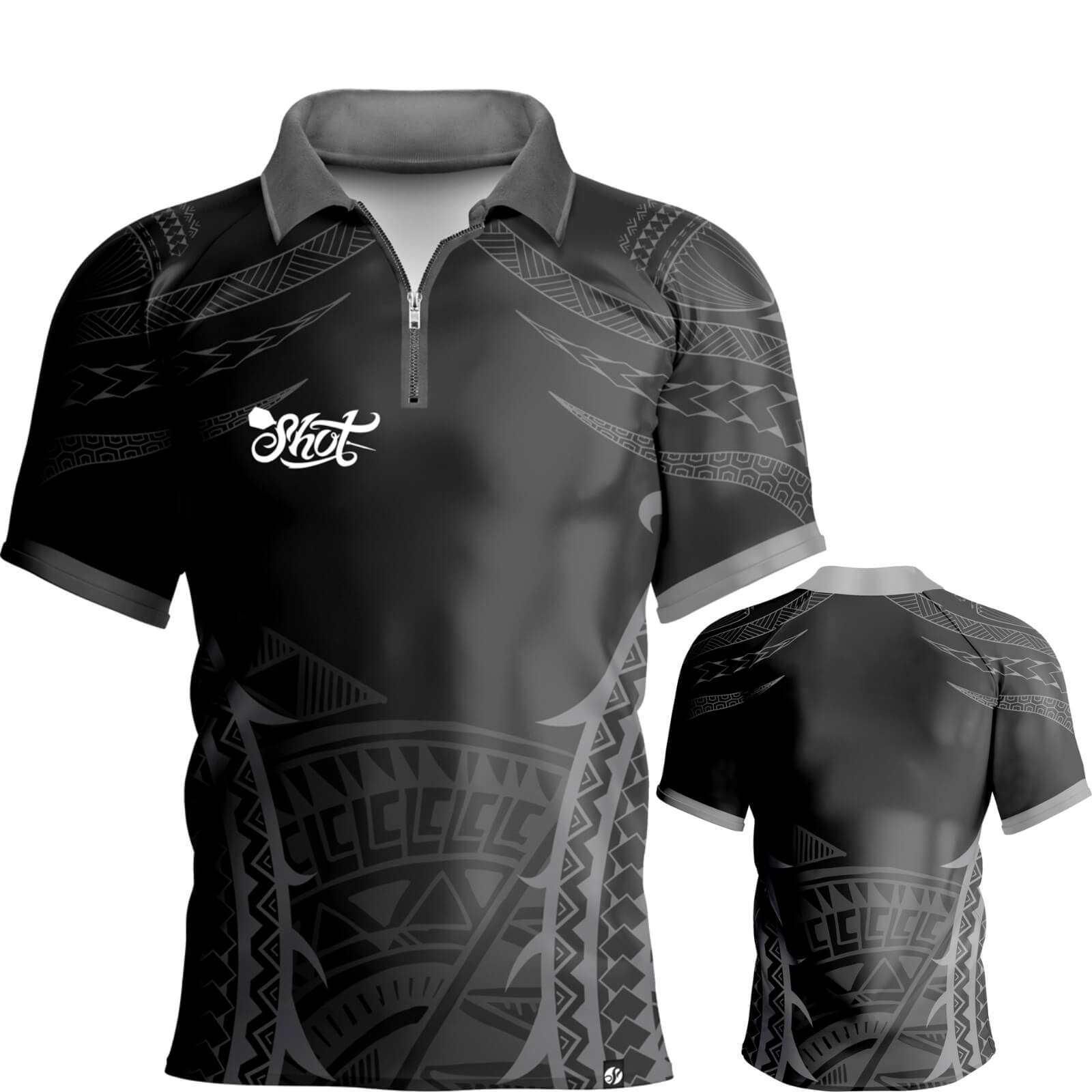 Dart Shirts - Shot - Tribal Dart Shirt - S to 8XL 