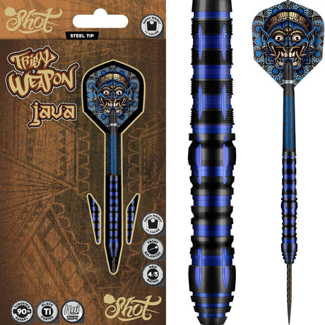 Shot - Tribal Weapon Java Darts - 90% Tungsten - 23g 24g 25g 26g -