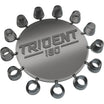 Winmau - Trident 180 Dart Point Cones - Silver